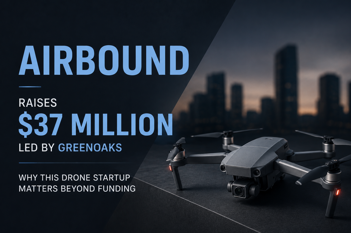 Airbound Raises $37 Million Led by Greenoaks - Why This Drone Startup Matters Beyond Funding