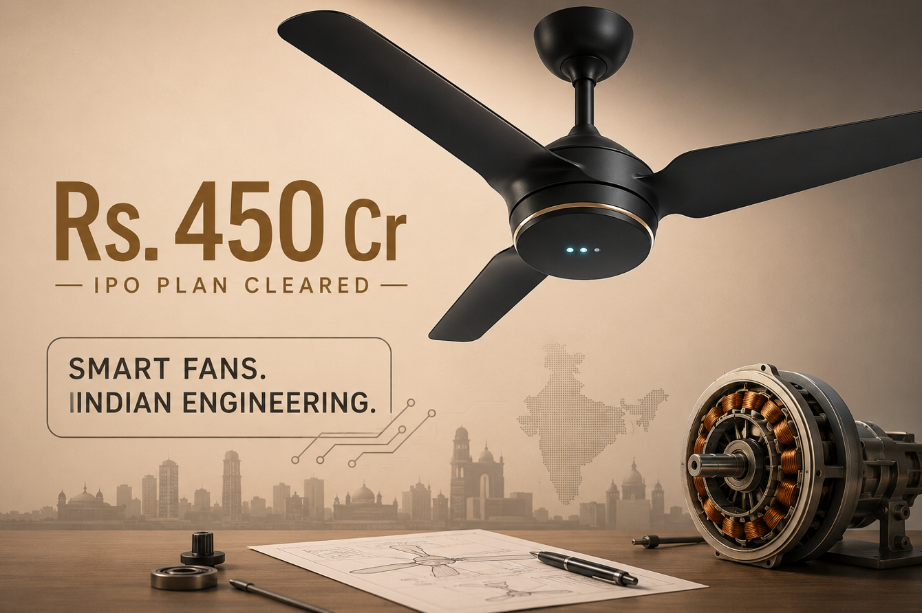 Atomberg Clears Rs. 450 Crore IPO Plan, But Its Bigger Story Is Smart Fans And Indian Engineering