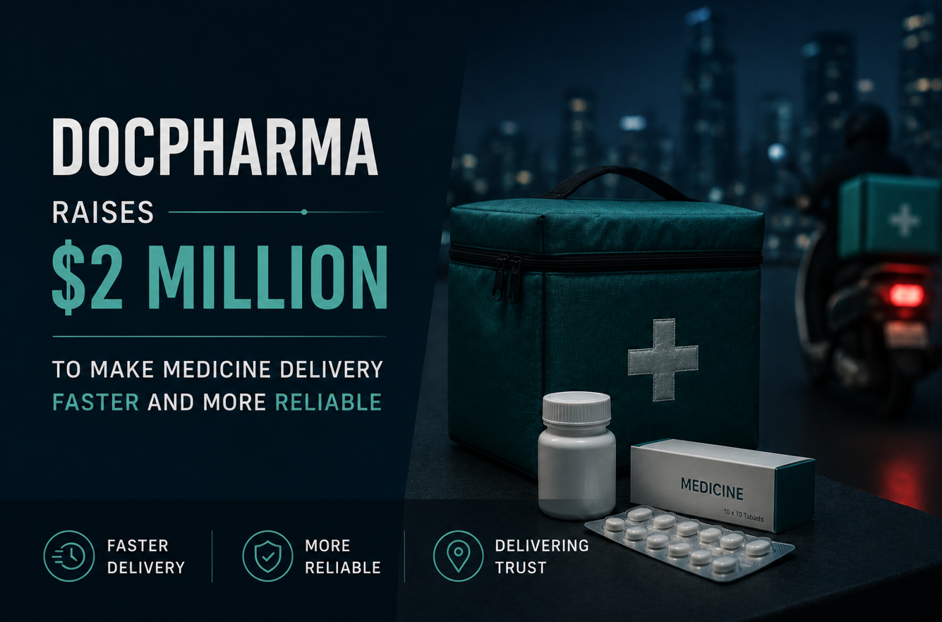 DocPharma Raises $2 Million to Make Medicine Delivery Faster and More Reliable