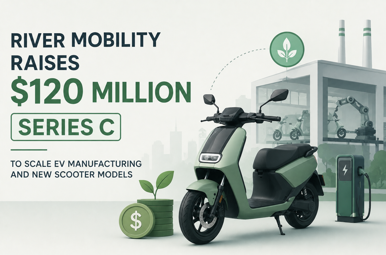 River Mobility Raises $120 Million Series C To Scale EV Manufacturing And New Scooter Models