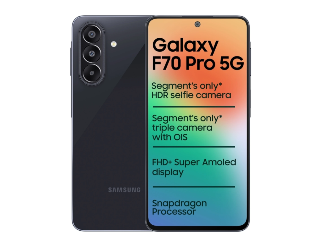 Samsung Galaxy F70 Pro 5G Launched In India With 6000mAh Battery, AMOLED Display And 6 Years Updates