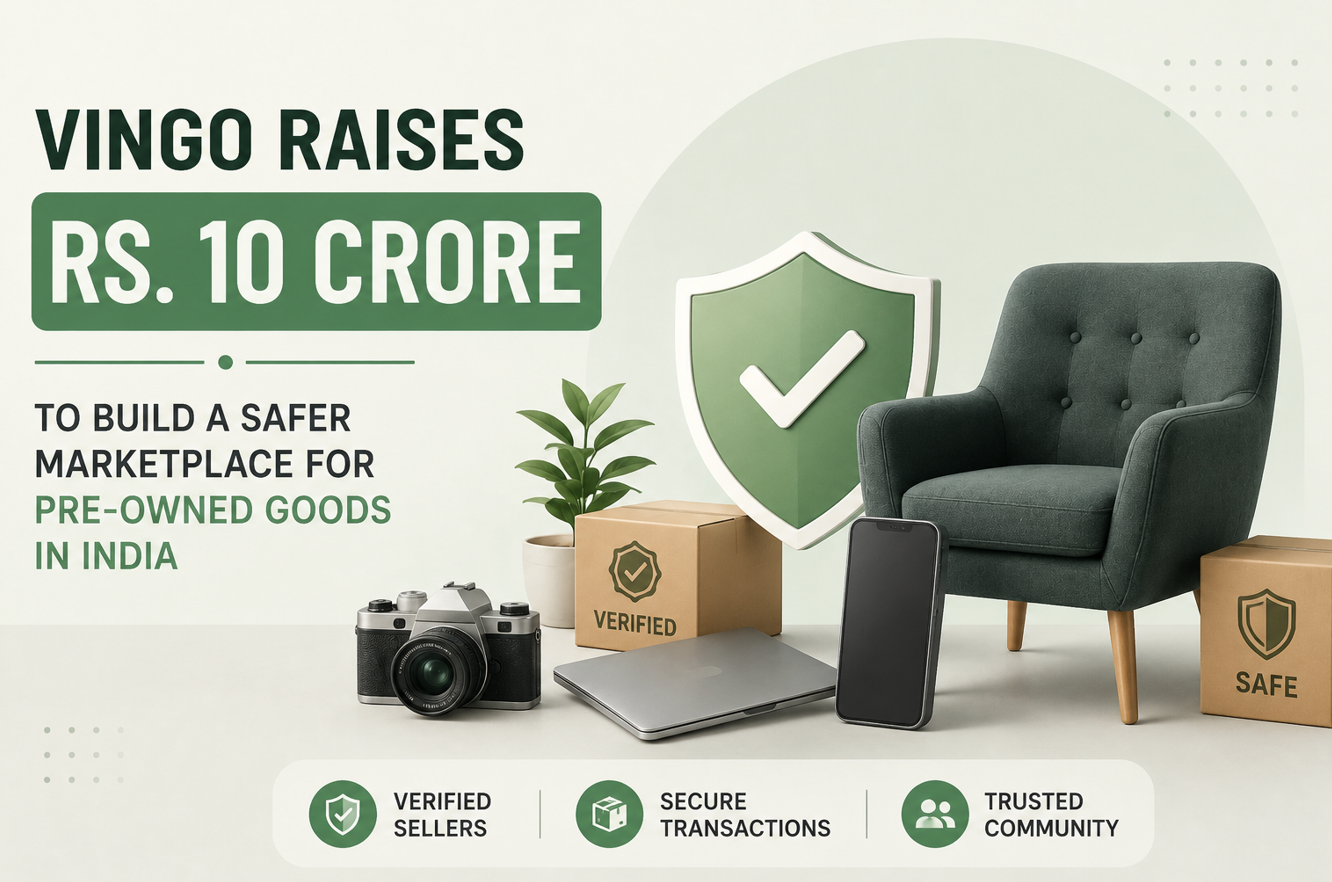 Vingo Raises Rs. 10 Crore To Build A Safer Marketplace For Pre-Owned Goods In India