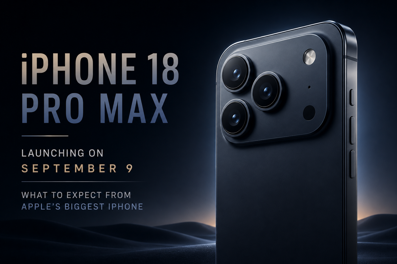 iPhone 18 Pro Max Launching on September 9, What to Expect From Apple’s Biggest iPhone