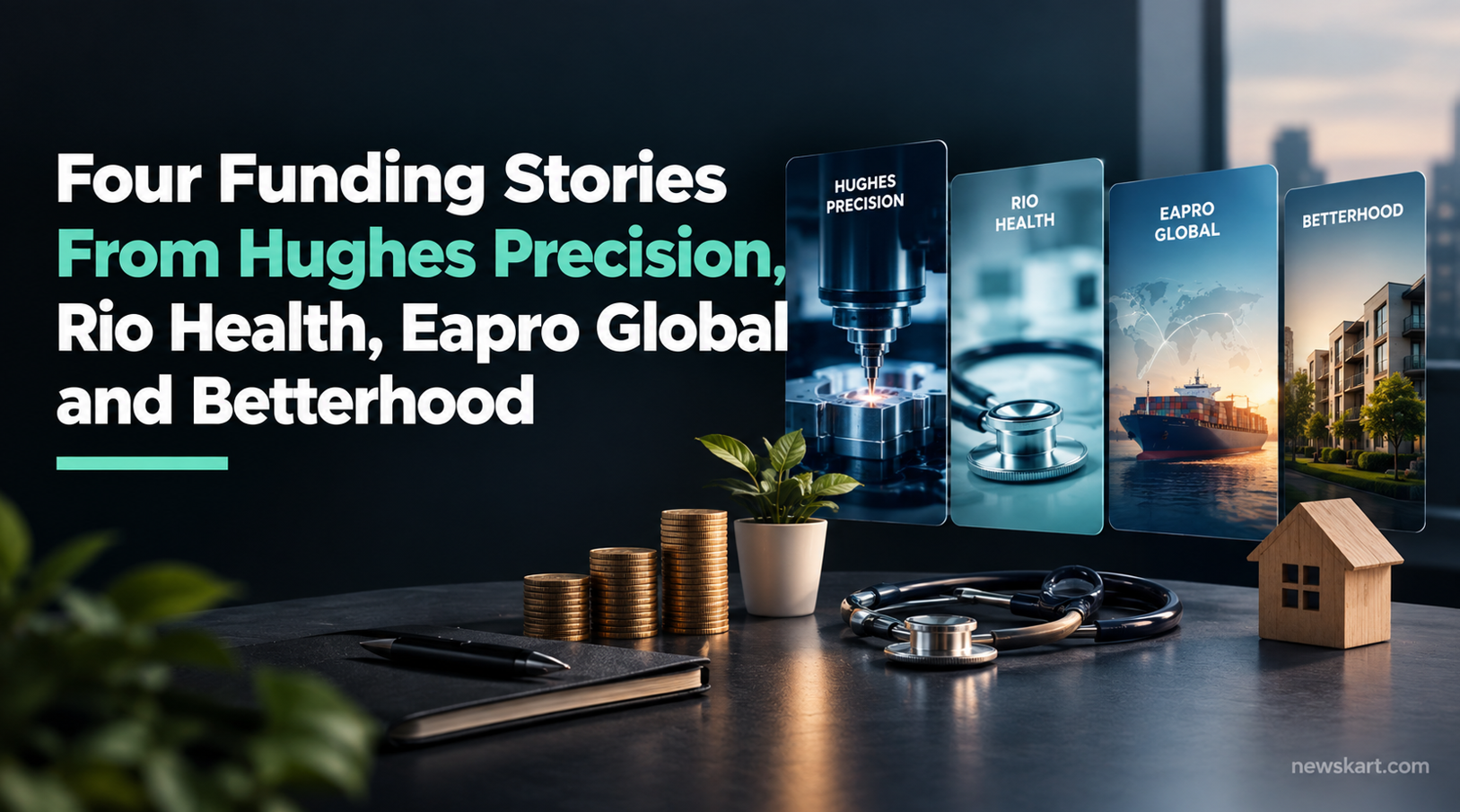 Four Funding Stories From Hughes Precision, Rio Health, Eapro Global and Betterhood