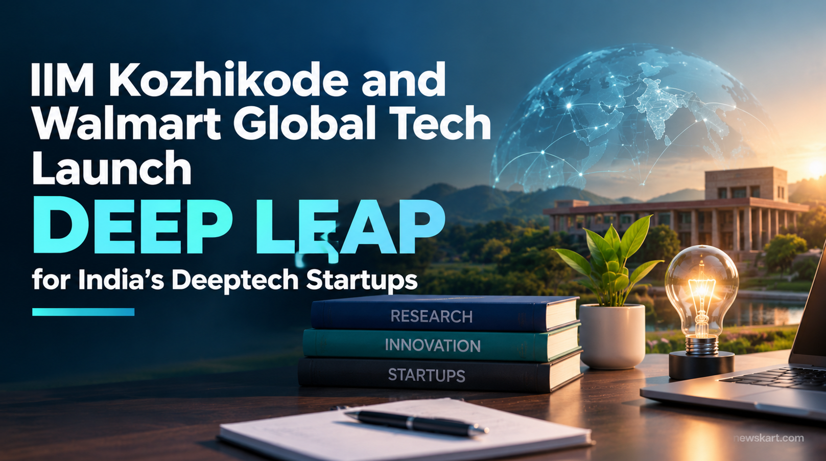 IIM Kozhikode and Walmart Global Tech Launch DEEP LEAP for India’s Deeptech Startups