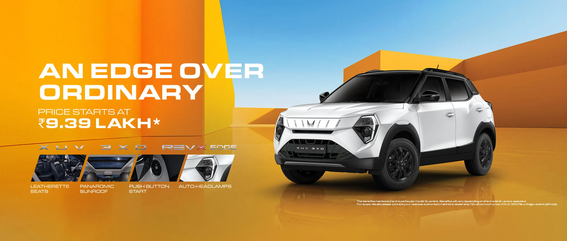 Mahindra XUV 3XO REVX EDGE Launched at Rs. 9.39 Lakh - Premium SUV Feel for the Common Buyer?