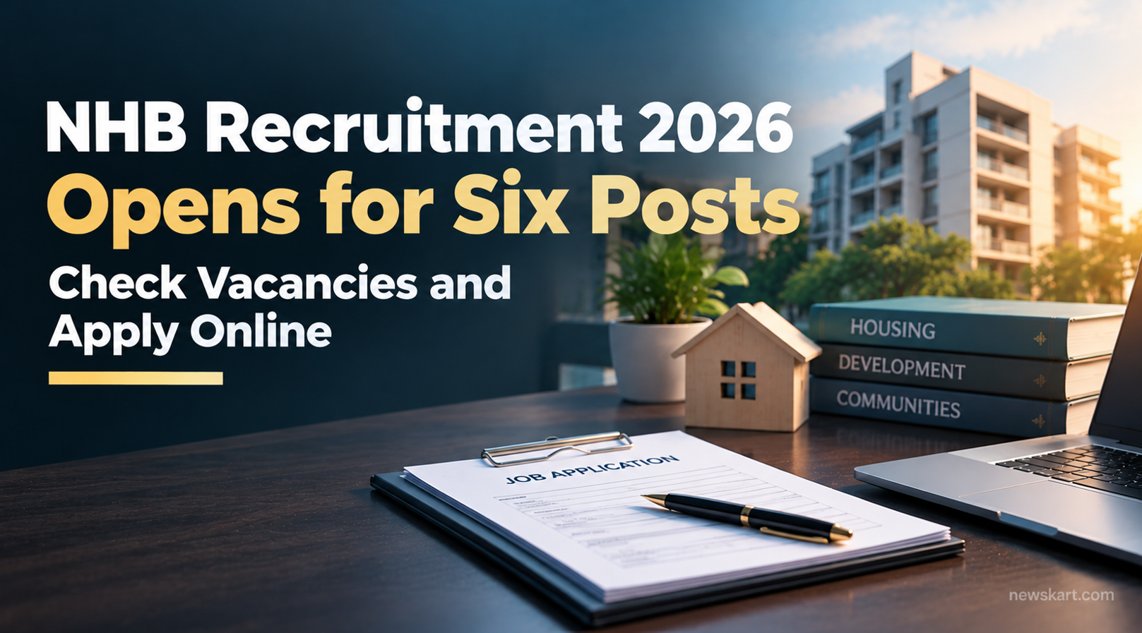 NHB Recruitment 2026 Opens for Six Posts - Check Vacancies and Apply Online