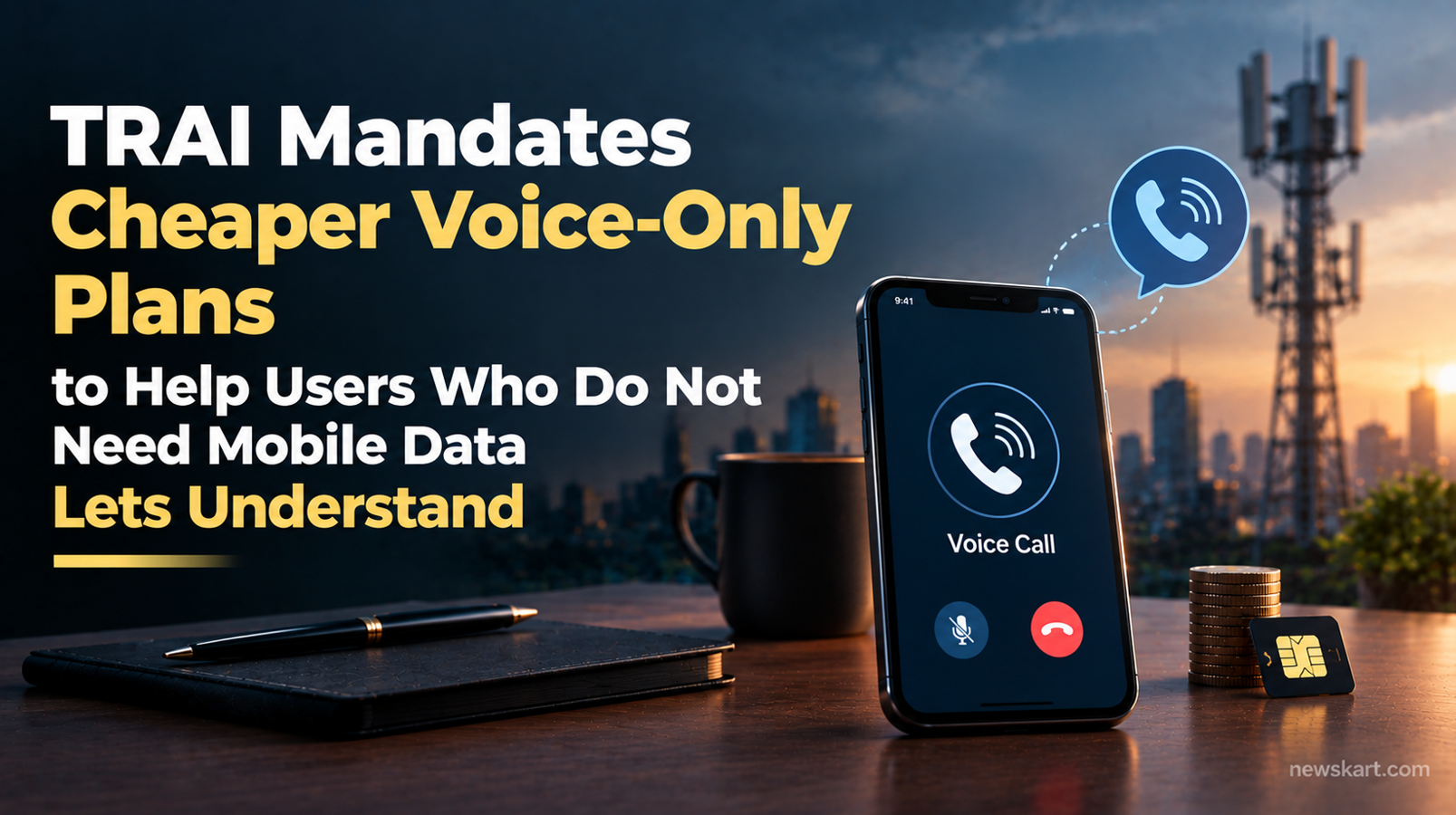 TRAI Mandates Cheaper Voice-Only Plans to Help Users Who Do Not Need Mobile Data, Lets Understand