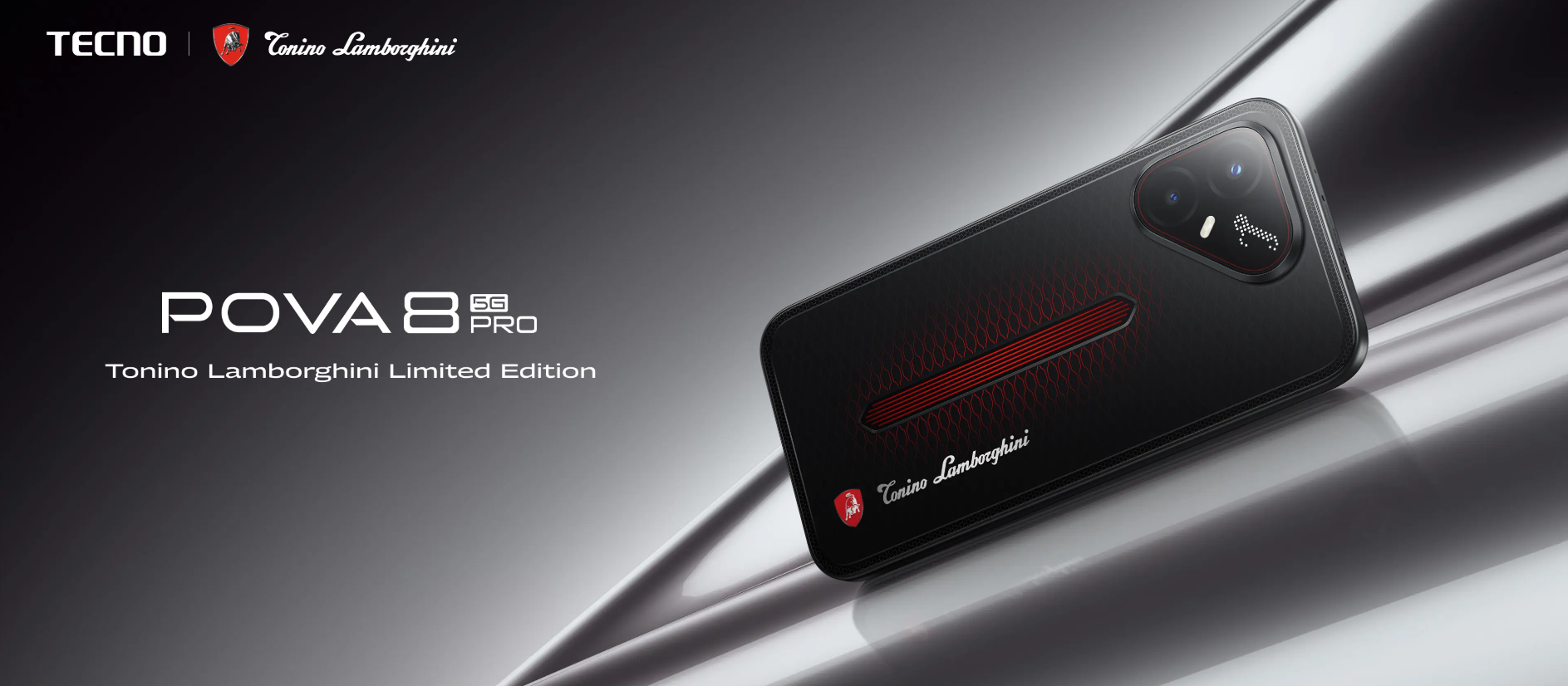 Tecno Pova 8 Pro 5G Tonino Lamborghini Edition Brings Supercar Style To A Gaming Phone