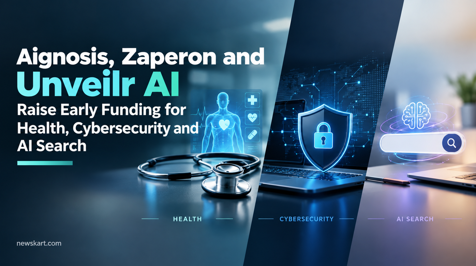 Aignosis, Zaperon and Unveilr AI Raise Early Funding for Health, Cybersecurity and AI Search