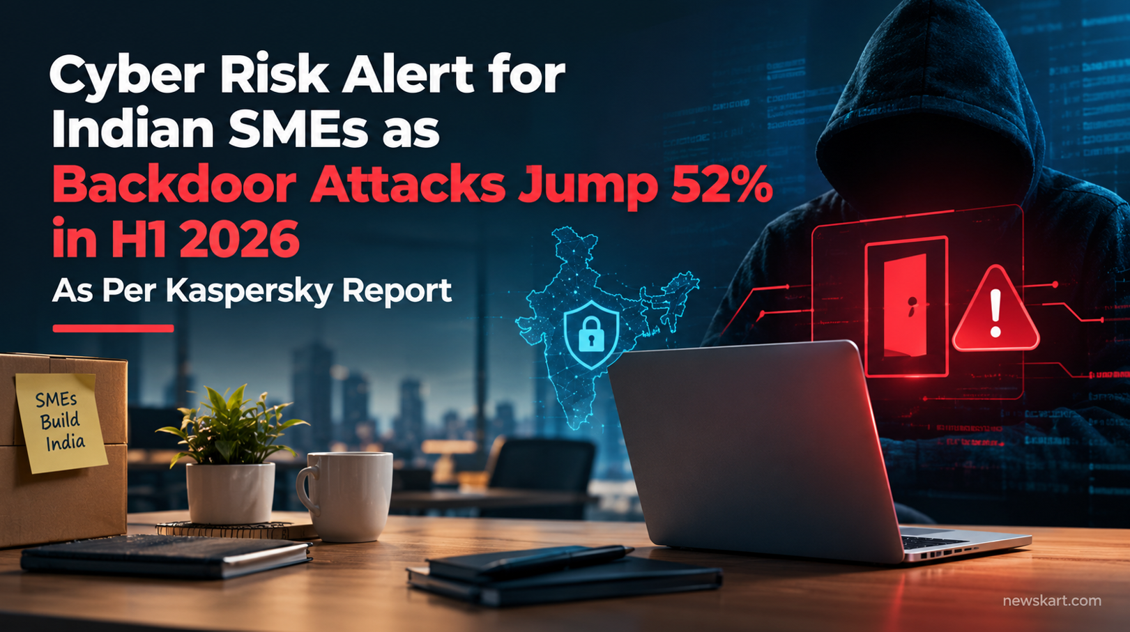 Cyber Risk Alert for Indian SMEs as Backdoor Attacks Jump 52% in H1 2026 As Per Kaspersky Report
