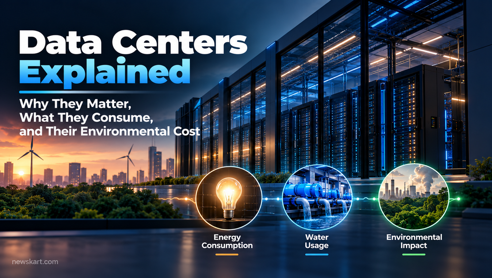 Data Centers Explained - Why They Matter, What They Consume, and Their Environmental Cost