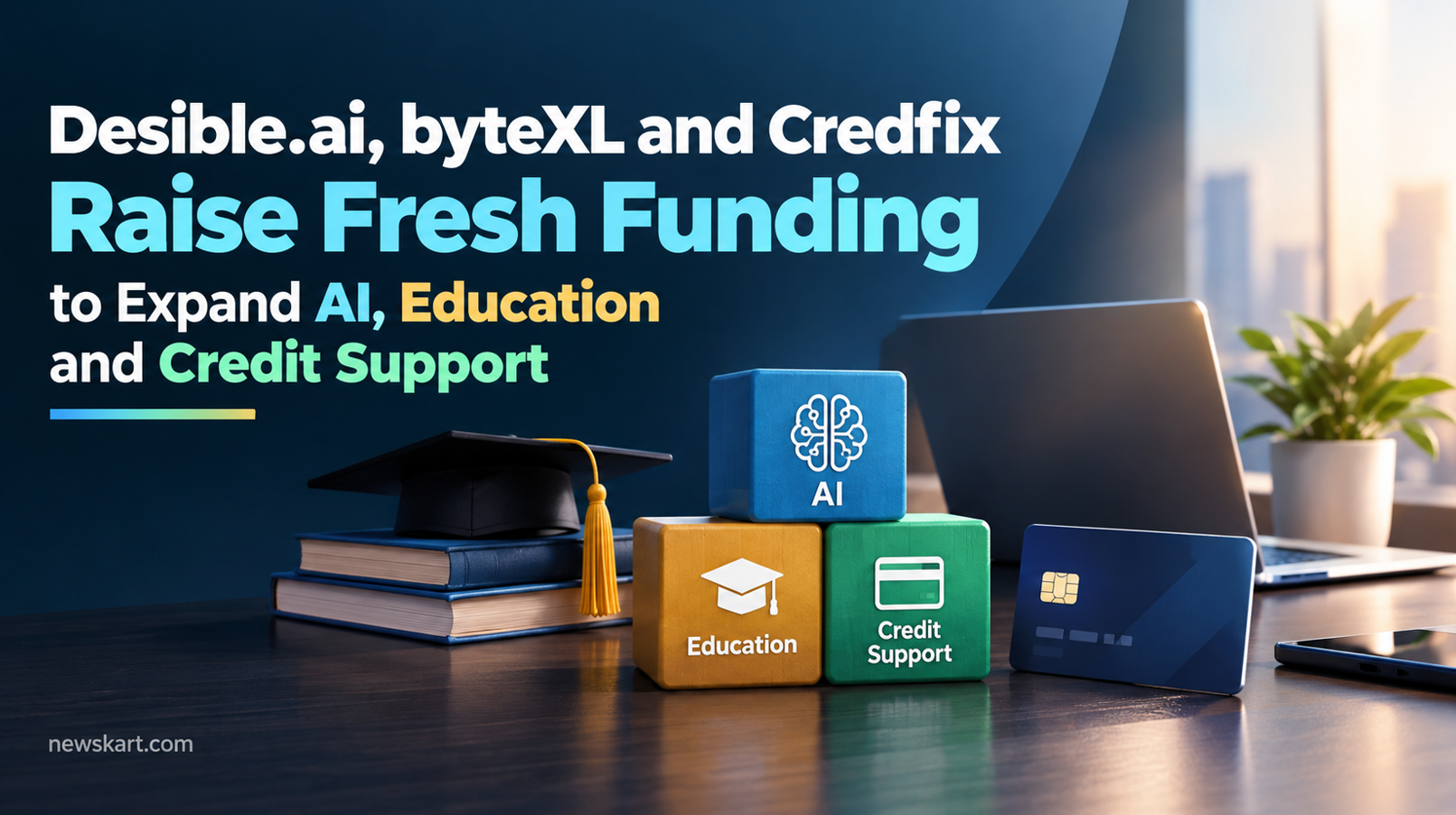 Desible.ai, byteXL and Credfix Raise Fresh Funding to Expand AI, Education and Credit Support