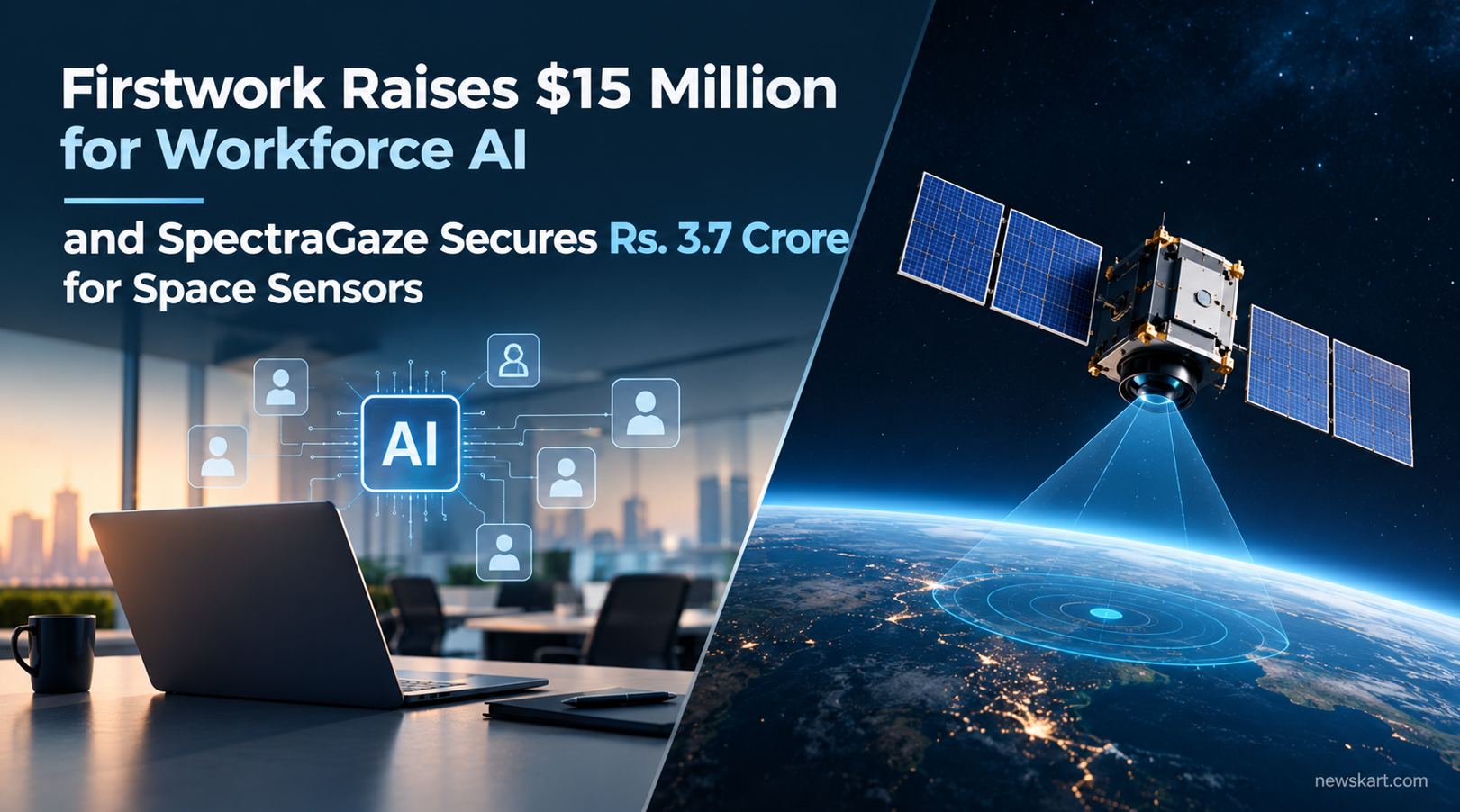Firstwork Raises $15 Million for Workforce AI and SpectraGaze Secures Rs. 3.7 Crore for Space Sensors