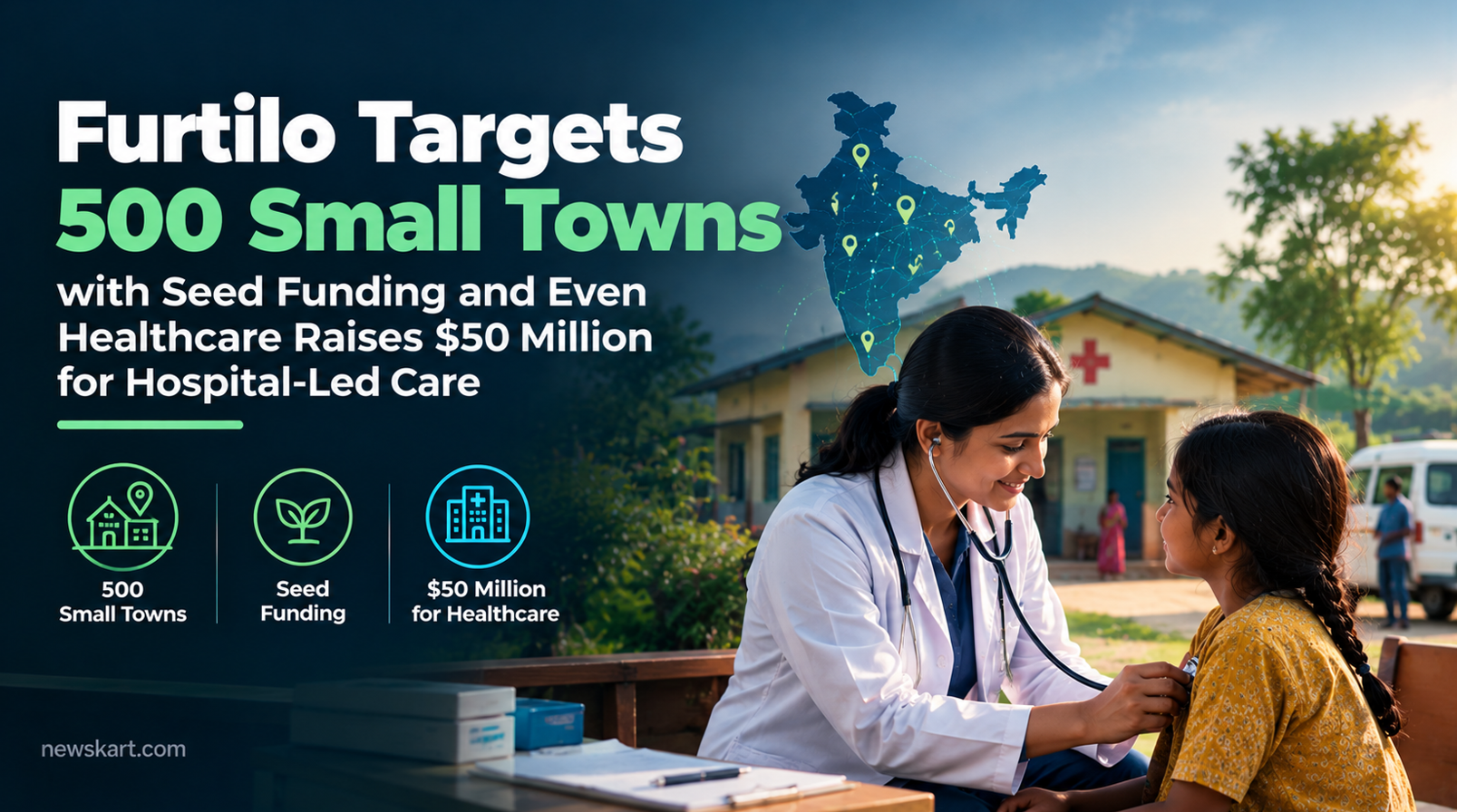 Furtilo Targets 500 Small Towns with Seed Funding and Even Healthcare Raises $50 Million for Hospital-Led Care