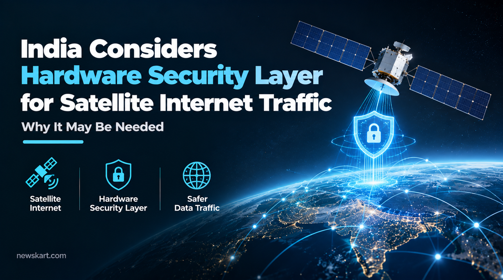 India Considers Hardware Security Layer for Satellite Internet Traffic - Why It May Be Needed