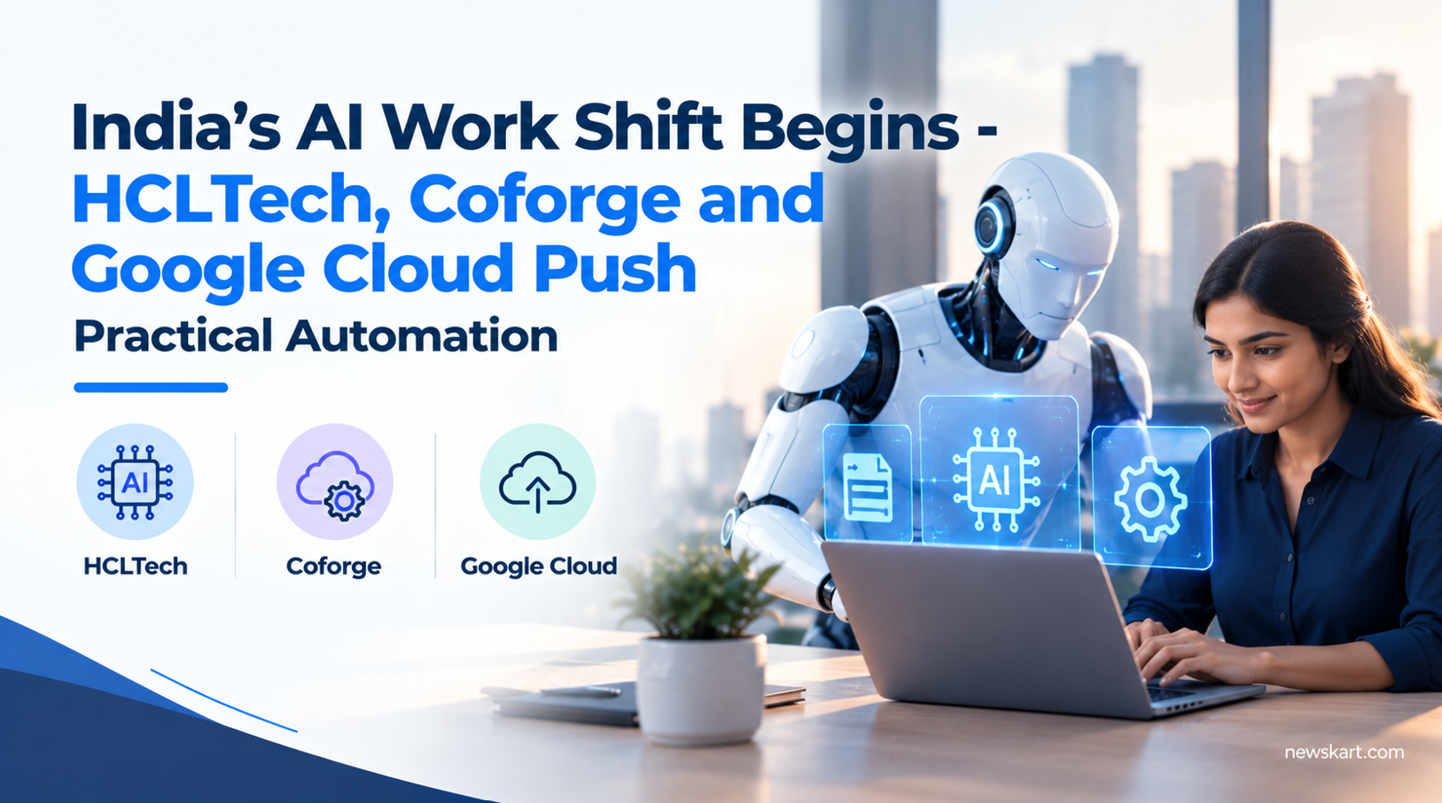 India’s AI Work Shift Begins - HCLTech, Coforge and Google Cloud Push Practical Automation