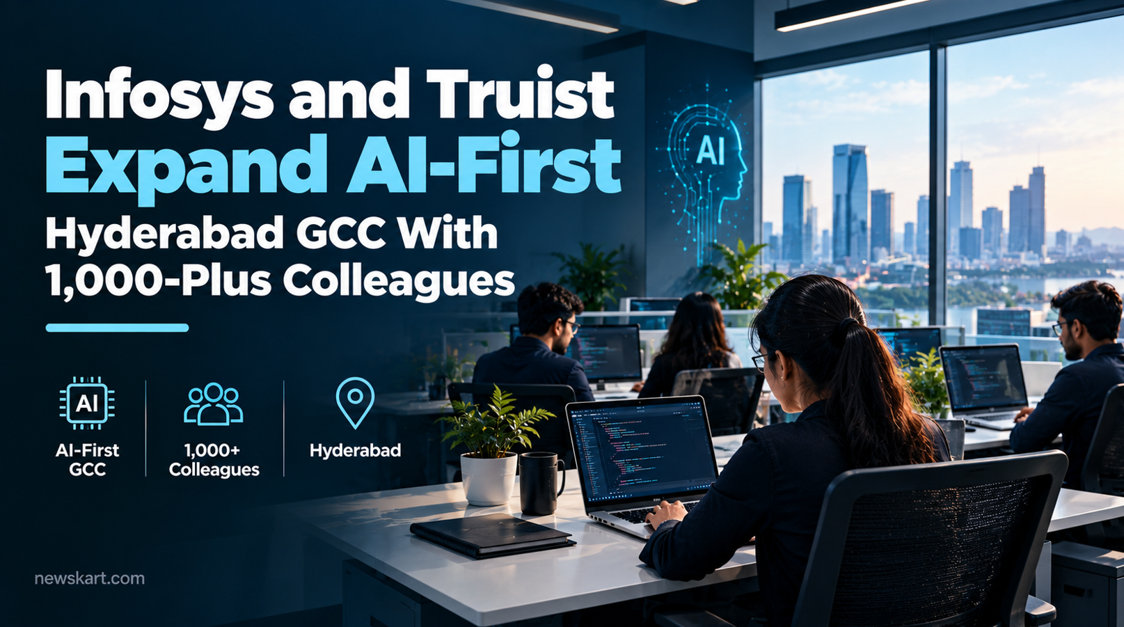 Infosys and Truist Expand AI-First Hyderabad GCC With 1,000-Plus Colleagues
