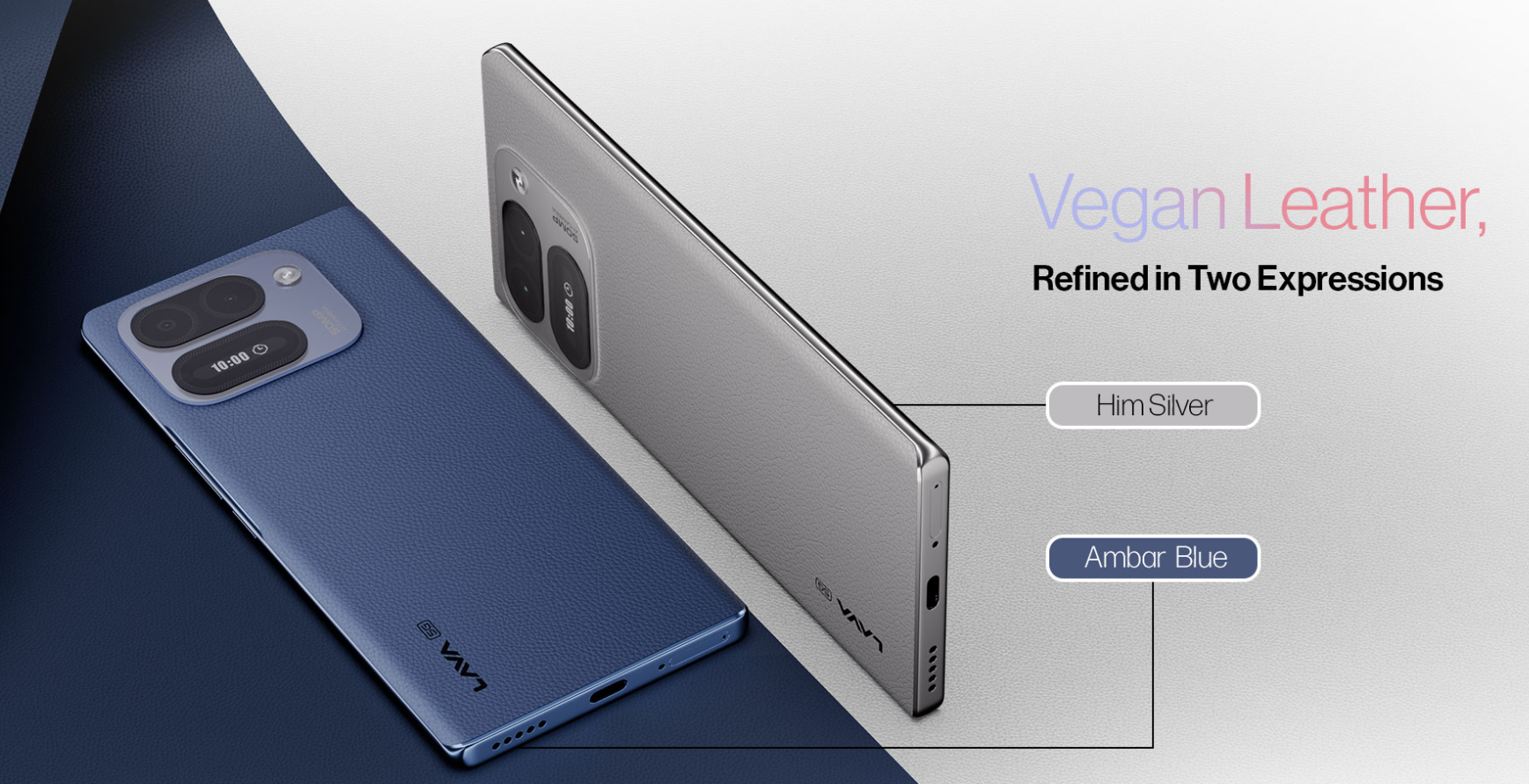 Lava Aura Curve 5G - Color and mini display