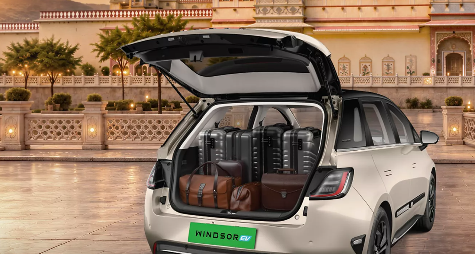 MG Windsor EV Indulge Edition - Boot Space