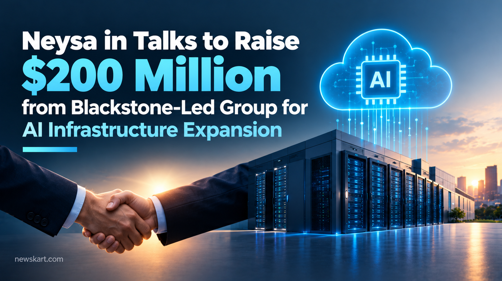 Neysa in Talks to Raise $200 Million from Blackstone-Led Group for AI Infrastructure Expansion