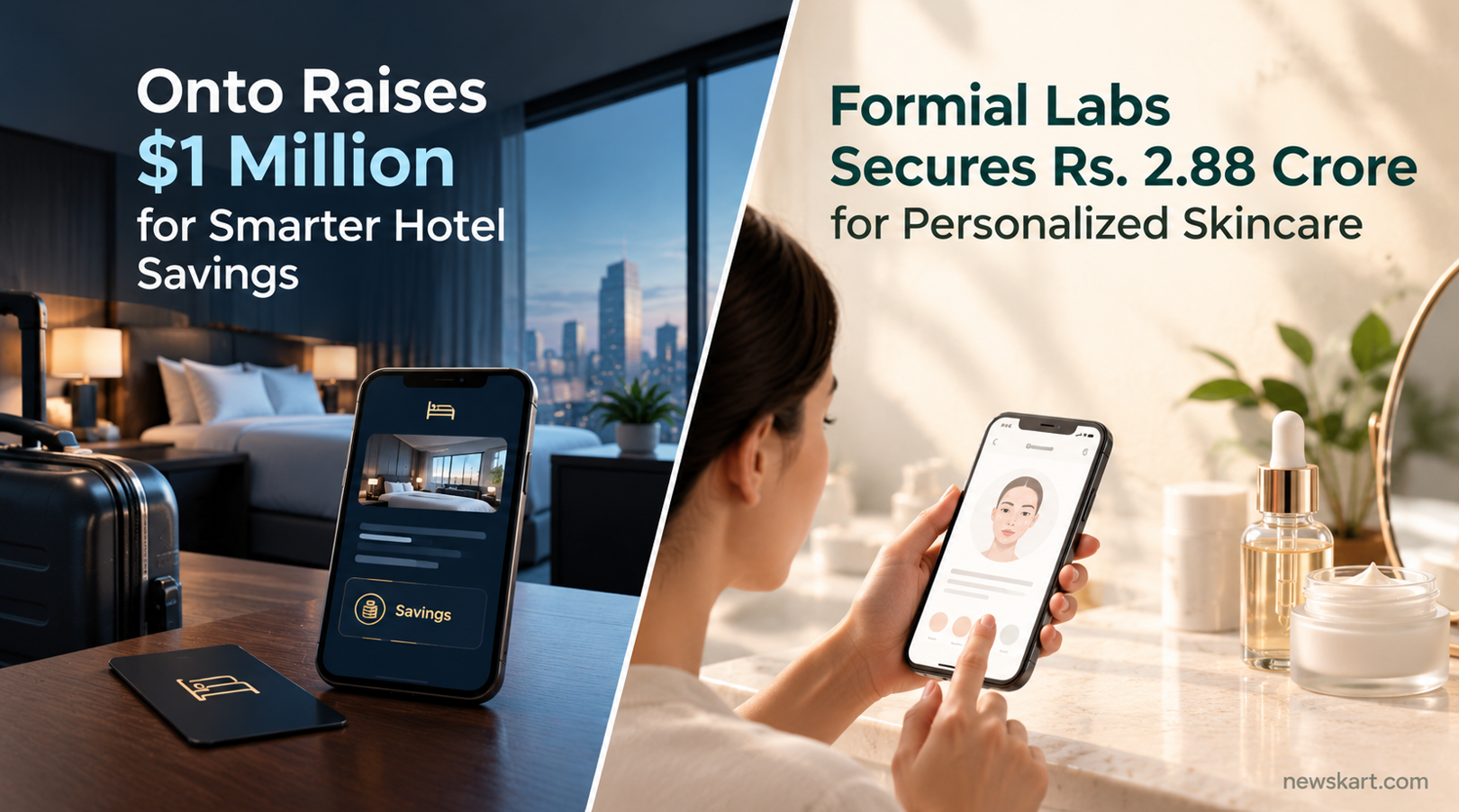 Onto Raises $1 Million for Smarter Hotel Savings and Formial Labs Secures Rs. 2.88 Crore for Personalized Skincare