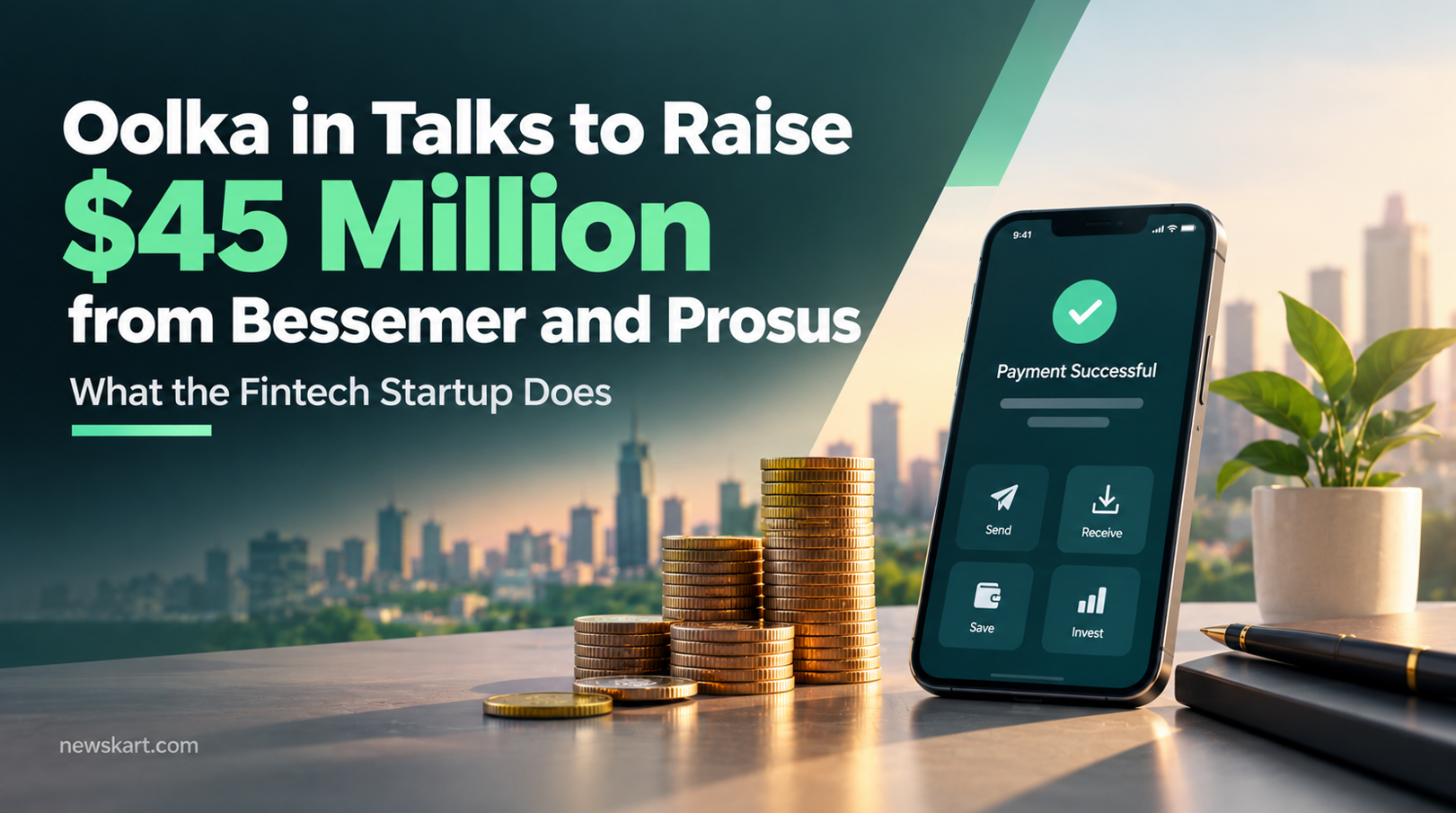 Oolka in Talks to Raise $45 Million from Bessemer and Prosus - What the Fintech Startup Does