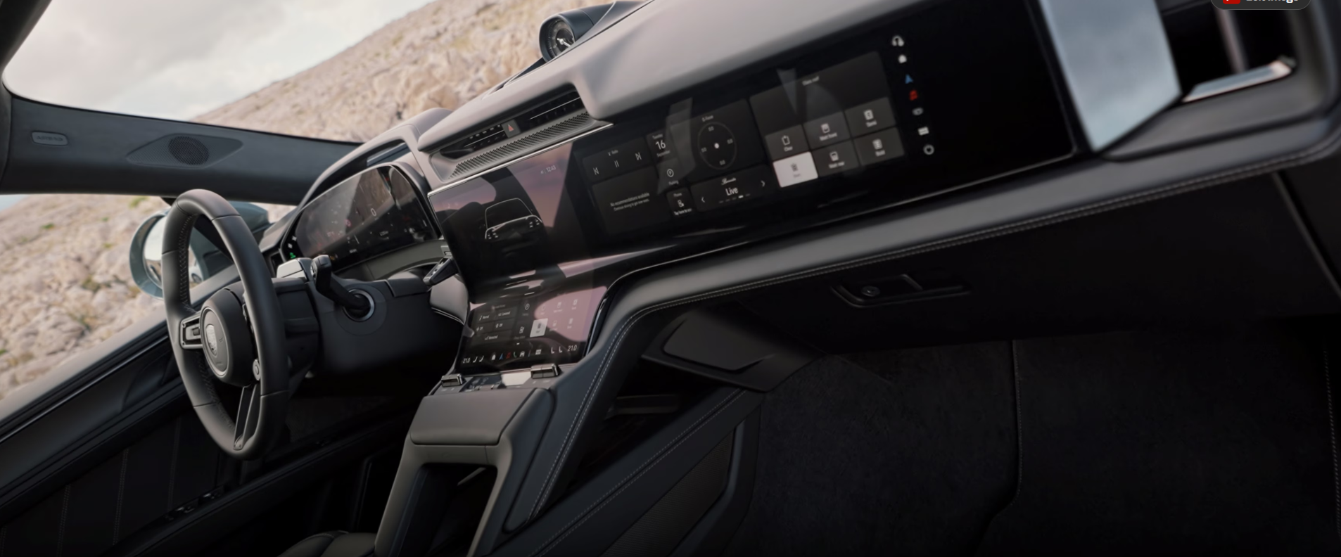 Porsche Cayenne Electric Now Available in India with 642 km Range-Interiors