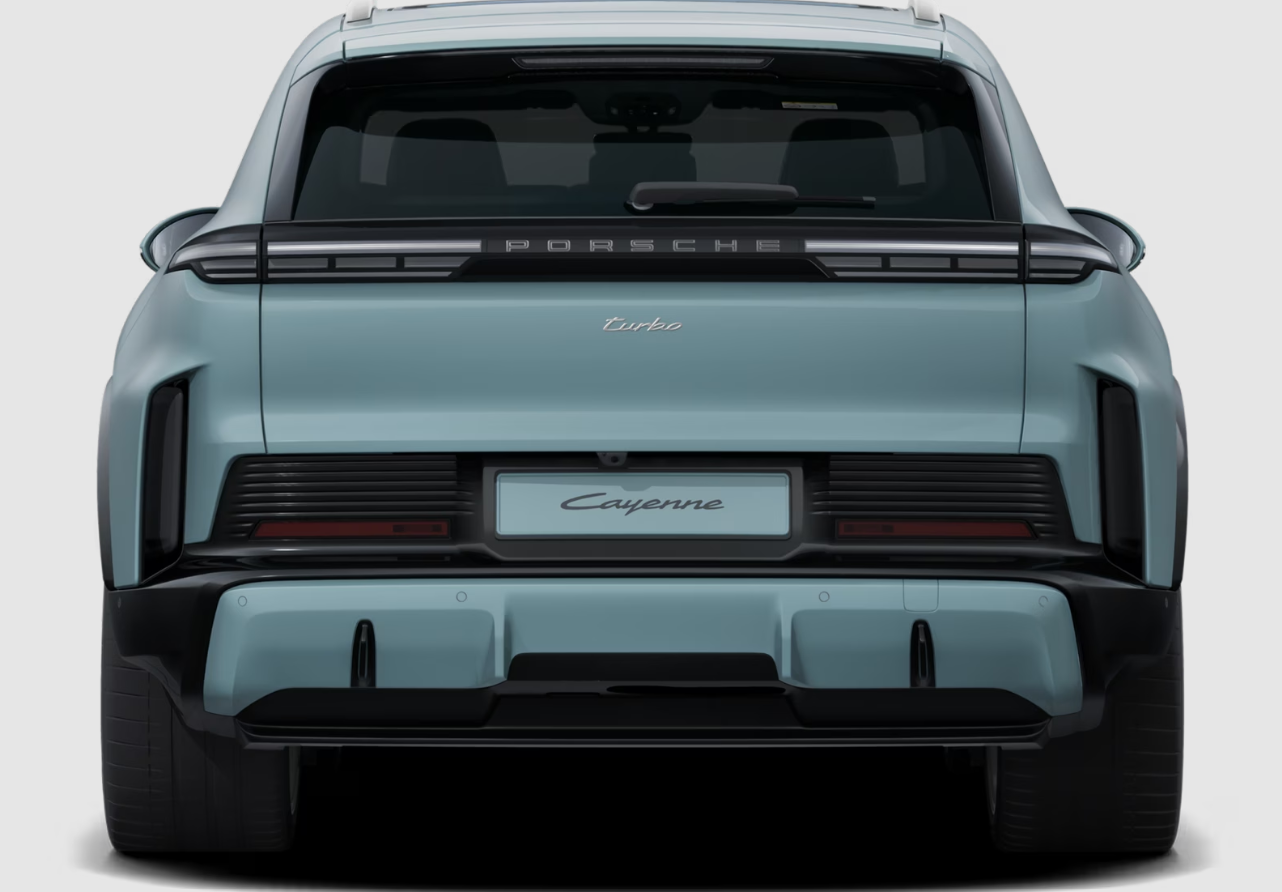 Porsche Cayenne Electric Now Available in India with 642 km Range-Rear