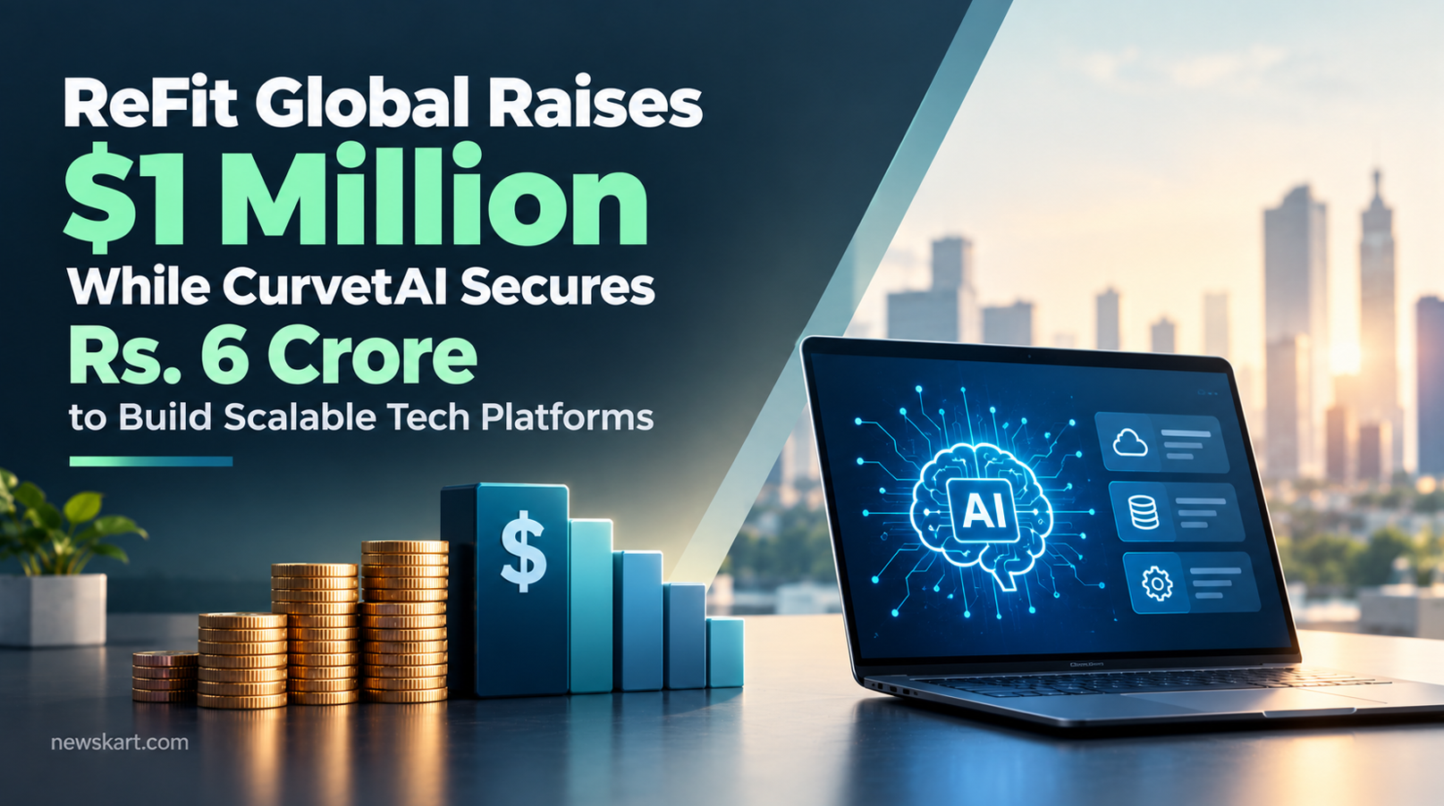 ReFit Global Raises $1 Million While CurvetAI Secures Rs. 6 Crore to Build Scalable Tech Platforms