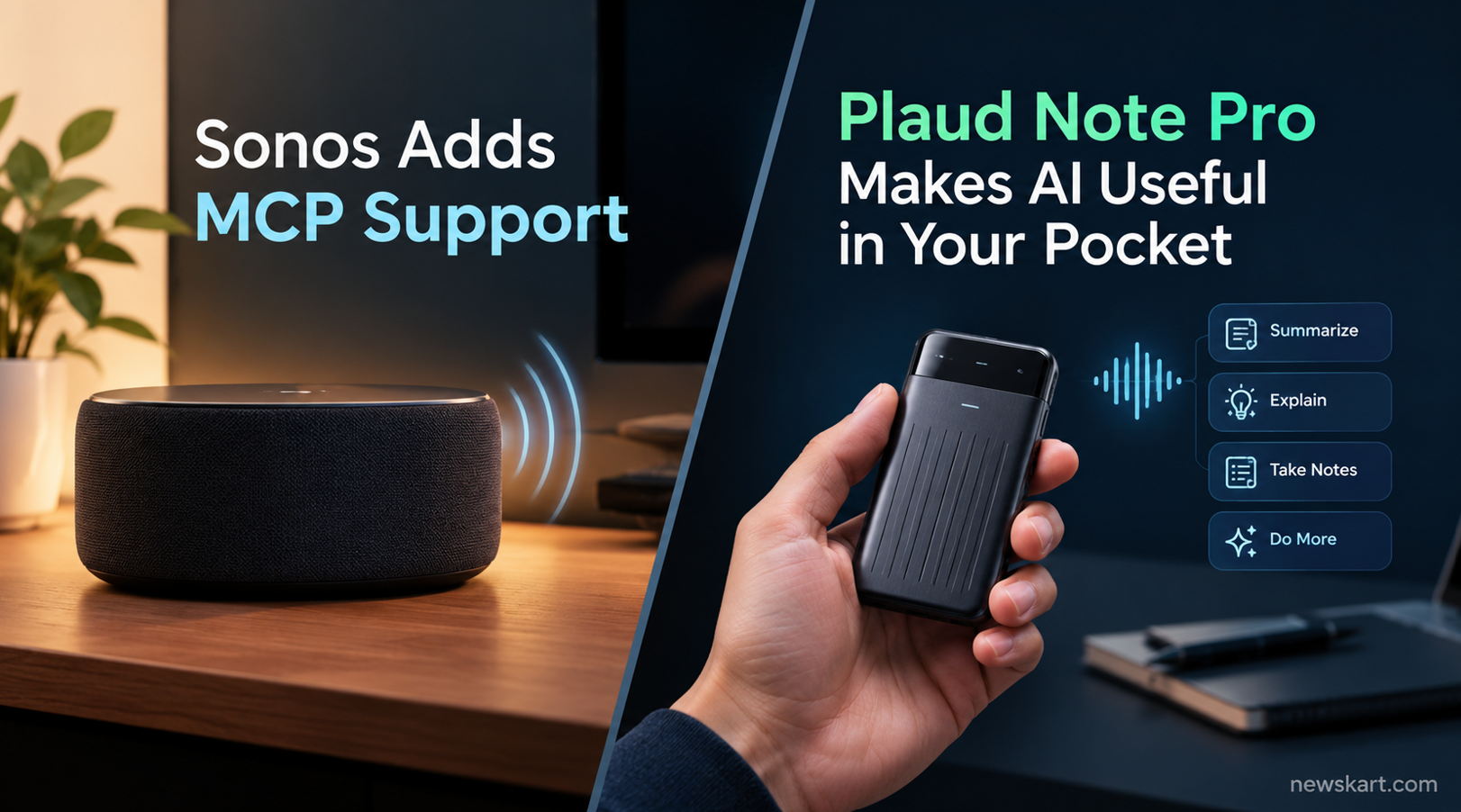 Sonos Adds MCP Support While Plaud Note Pro Makes AI Useful in Your Pocket, Explaining Everything