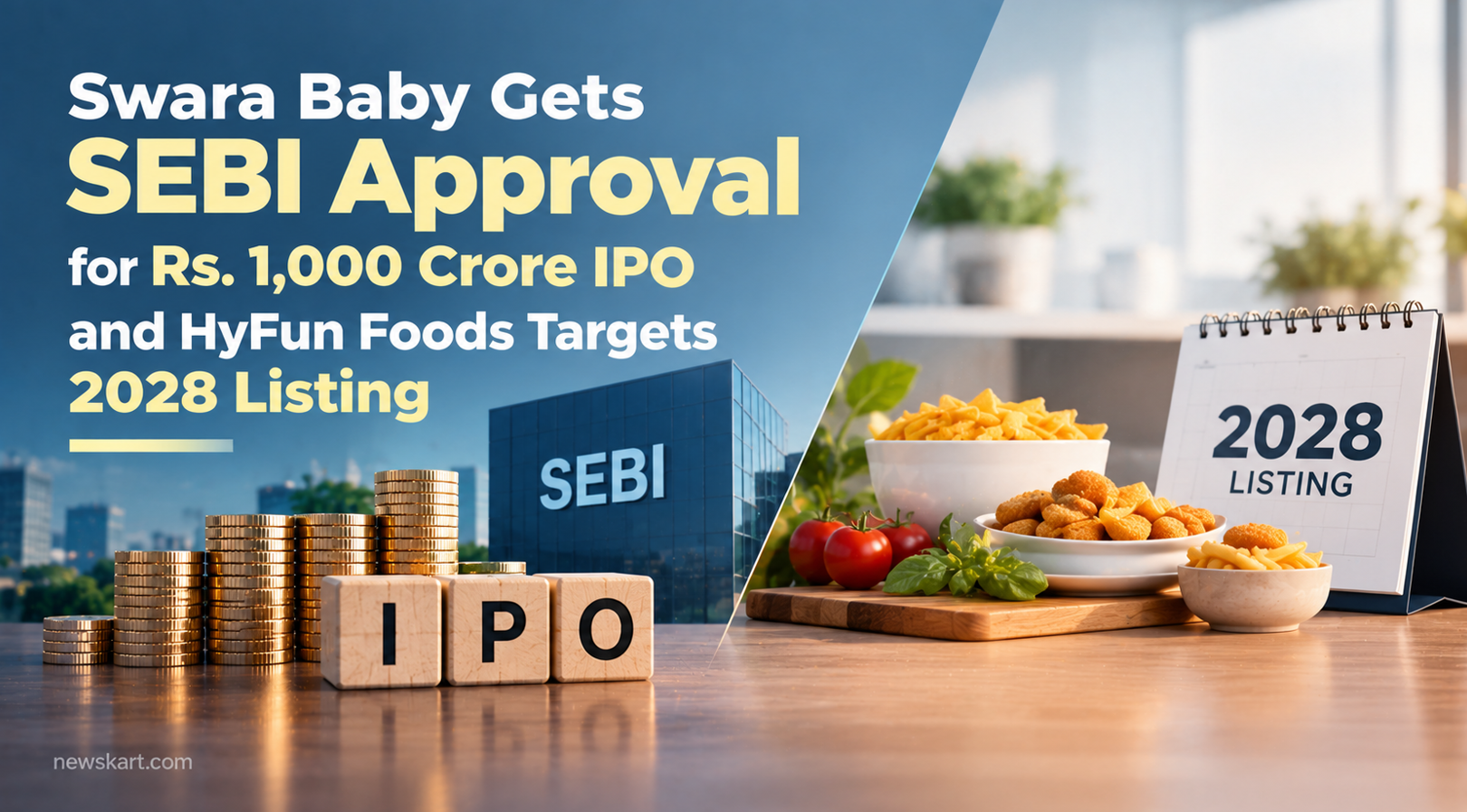 Swara Baby Gets SEBI Approval for Rs. 1,000 Crore IPO and HyFun Foods Targets 2028 Listing
